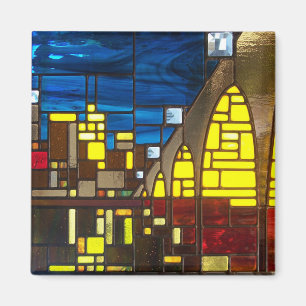 Stenbågen överbryggar magnet