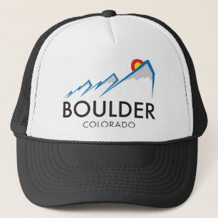 StenblockColorado Flatirons logotyp på ljus dräk Keps