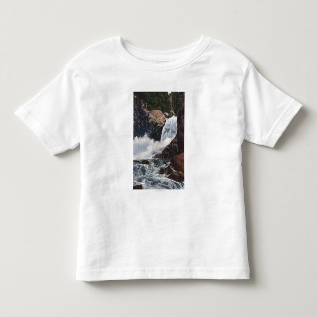 Stenblocknedgångar i stenblockkanjonen, Colorado T Shirt (Framsida)