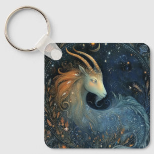 Stenbock Get Zodiak Astrologi Mystisk Födelsedag Nyckelring