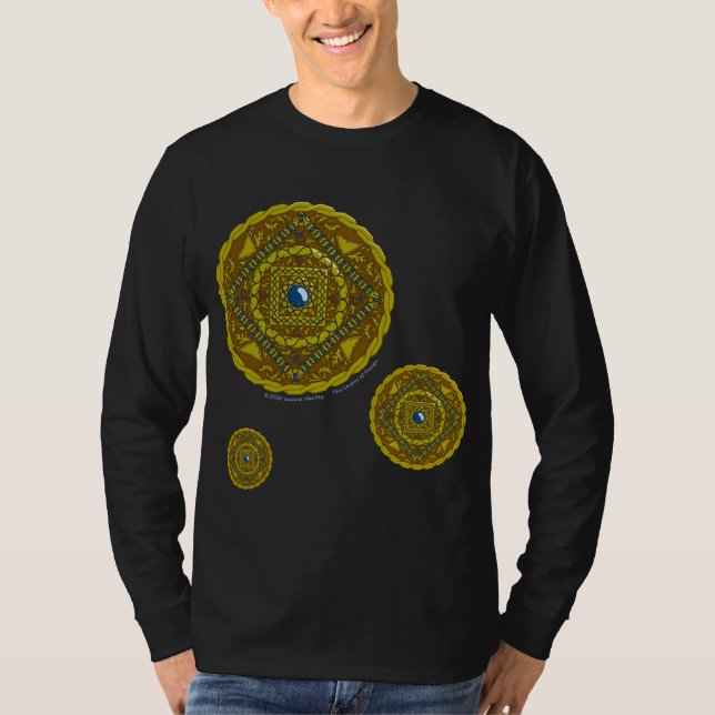 Stenbock Mandala Herr Mörk Tröja (Framsida)