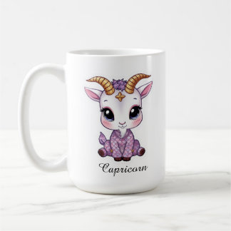 Stenbocken Celestial Zodiak Mug - Rosa Sjöbock Kaffemugg