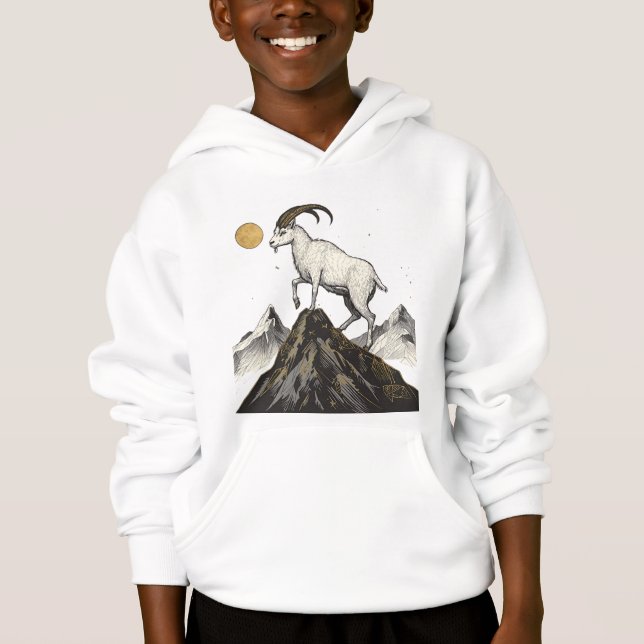 Stenbocken – Den Standhaftiga Geten T Shirt (Framsida)