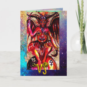STENBOCKEN, DJÄVULEN,TAROT ASTROLOGI STJÄRNTECKEN KORT