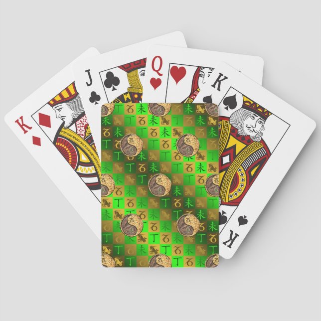 Stenbocken & Eldgeten Casinokort (Baksidan)