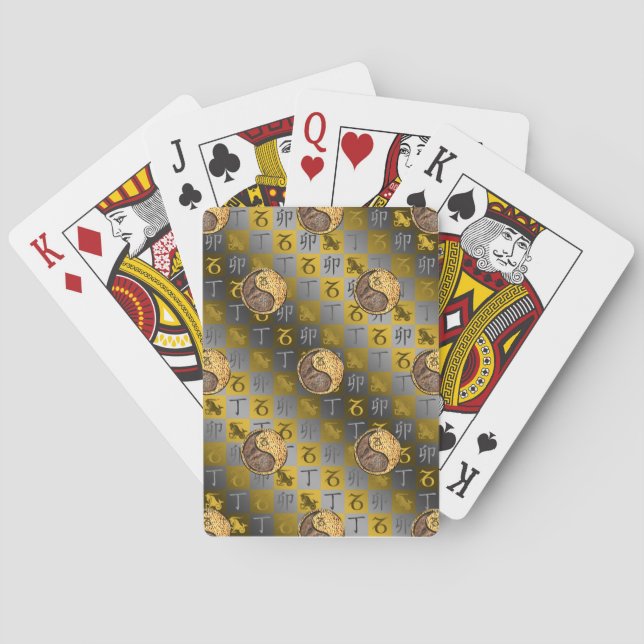 Stenbocken & Eldsvaret Casinokort (Baksidan)