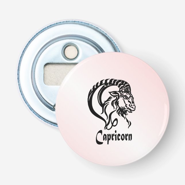 Stenbocken Havsgeten Zodiak Flasköppnare (Framsidan)