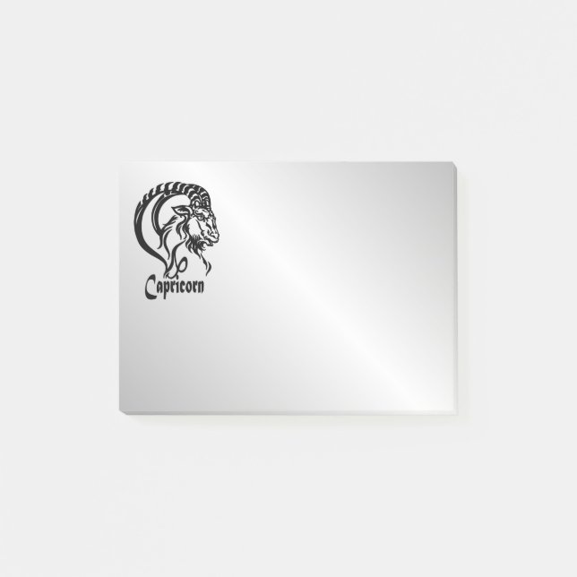 Stenbocken Havsgeten Zodiak Post-it Block (Framsida)