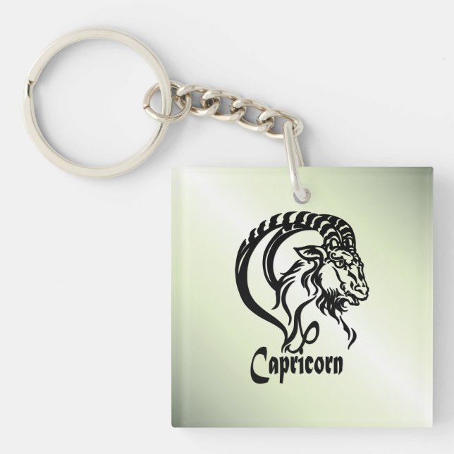 Stenbocken Havsgeten Zodiaken Grön (Framsidan)