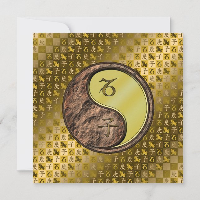 Stenbocken & Metallråtta Kort (Framsida)