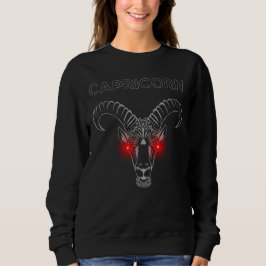 Stenbocken Mörk Astrologi | Minimal Ockult Zodiak T Shirt