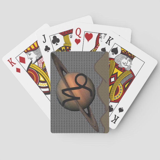 Stenbocken Pokerkort Casinokort (Baksidan)