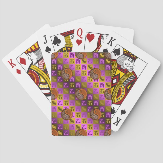 Stenbocken & Trä Tuppen Casinokort (Baksidan)