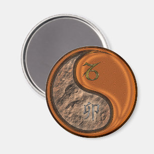 Stenbocken & Träkanin Magnet