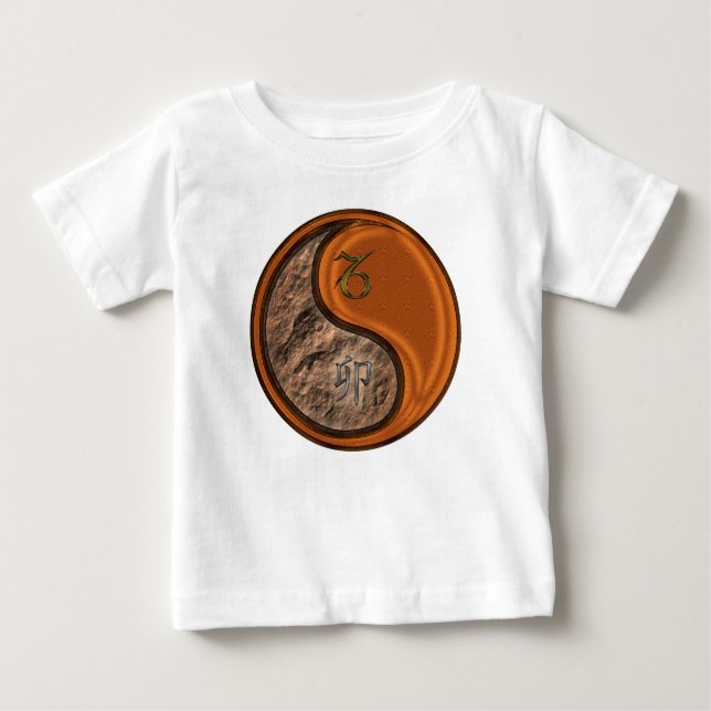Stenbocken & Träkanin T Shirt (Framsida)