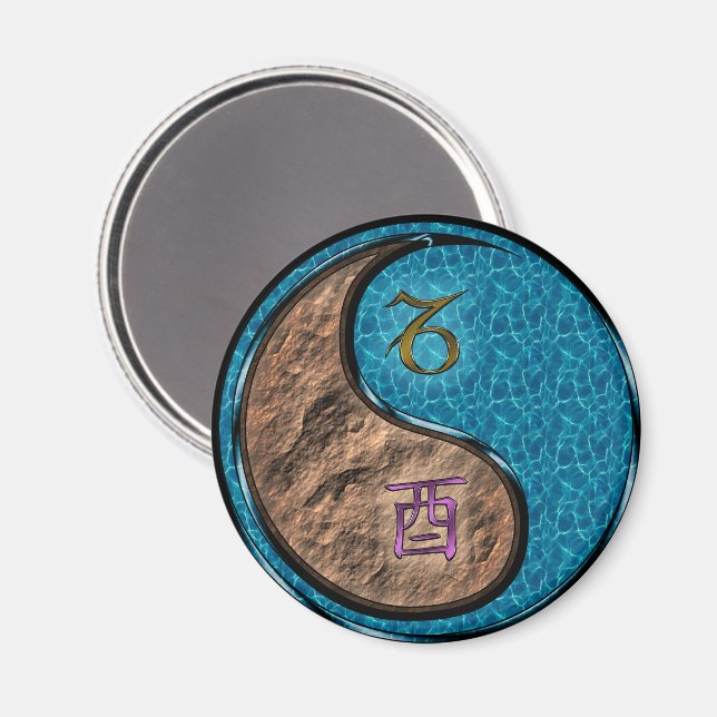 Stenbocken & Vatten Tupp Magnet (Front/Back)