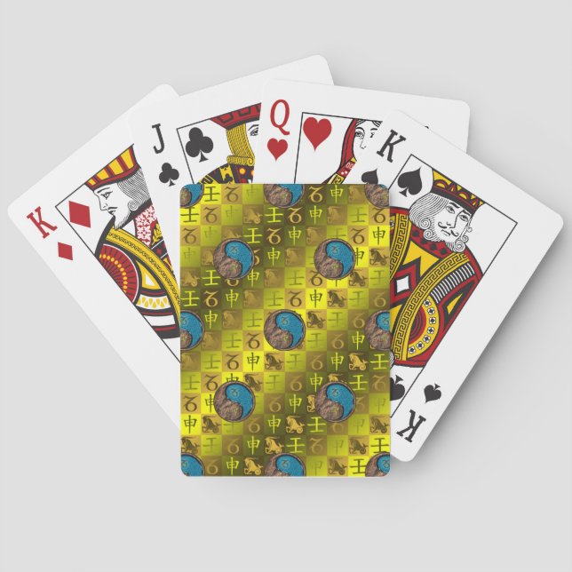 Stenbocken & Vattenapan Casinokort (Baksidan)