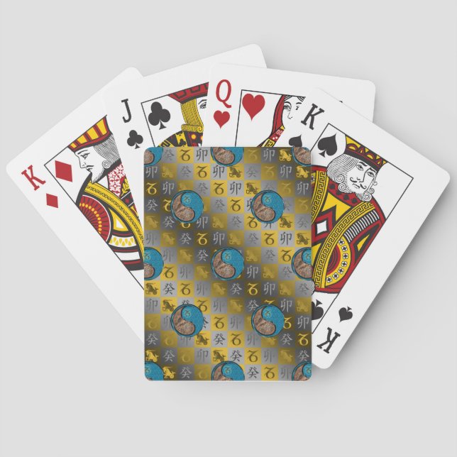 Stenbocken & Vattenkanin Casinokort (Baksidan)