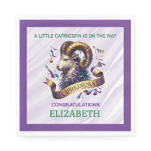 Stenbocken Zodiac Baby Shower
