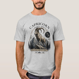 Stenbocken Zodiac Djur T-Shirt