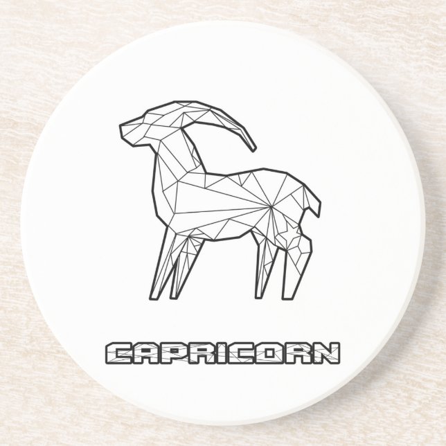 Stenbocken Zodiac Skålunderlägg Underlägg (Framsidan)