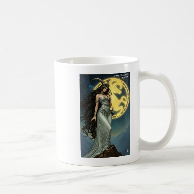 Stenbocken Zodiac special Kaffe Kaffemugg (Höger)