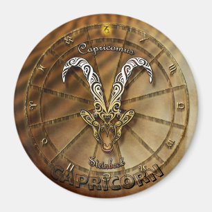 Stenbocken Zodiak Astrologi design Magnet