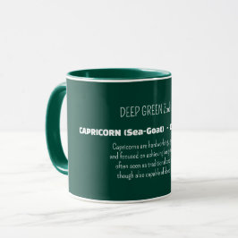 Stenbocken Zodiakens Personlighetsdrag Mugg