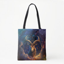 Stenbocken Zodiakteckens Vattenfärgdesign