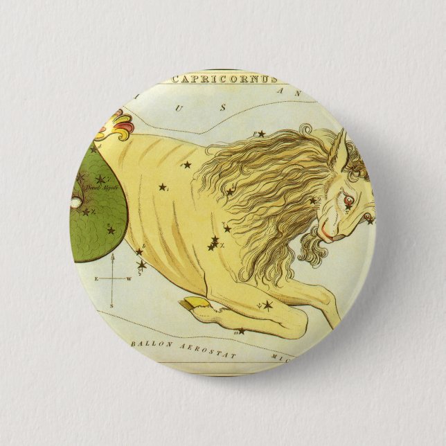 Stenbockens antika stjärnbild, Uranias spegel Knapp (Framsida)