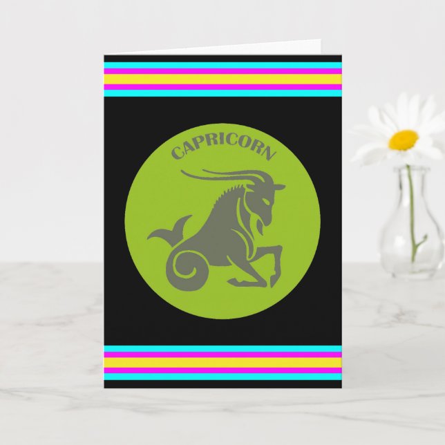 Stenbockens gratulationskort kort (Liten växt)