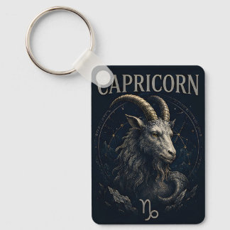 Stenbockens havsget Stjärntecken Astrologi Symbol Nyckelring