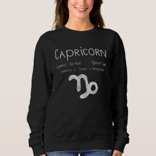 Stenbockens stjärntecken present till astrologiäls t shirt