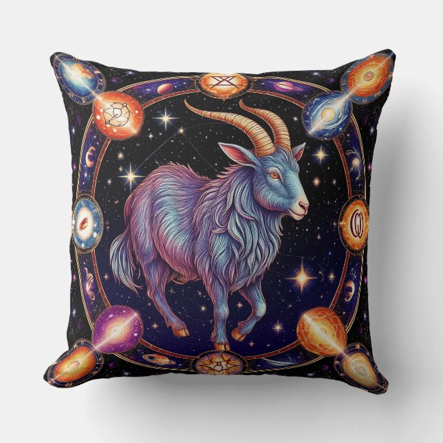 Stenbockens Zodiakillustration Kudde (Framsida)