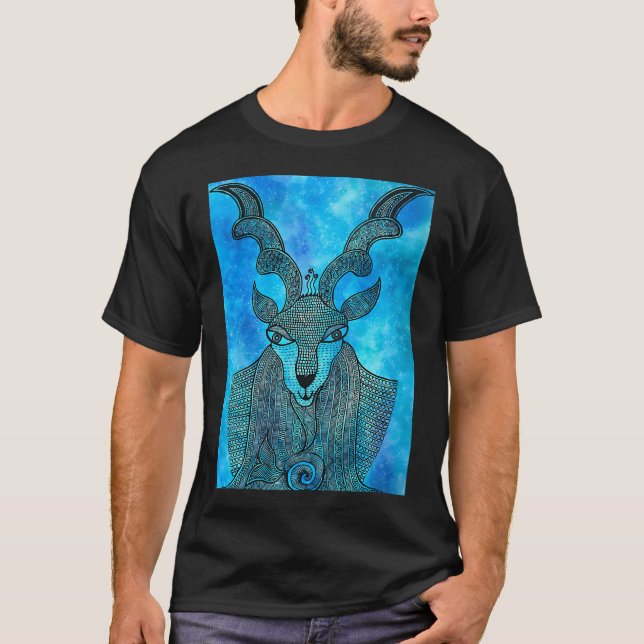 Stenbockssymbol av MYArCC T Shirt (Framsida)