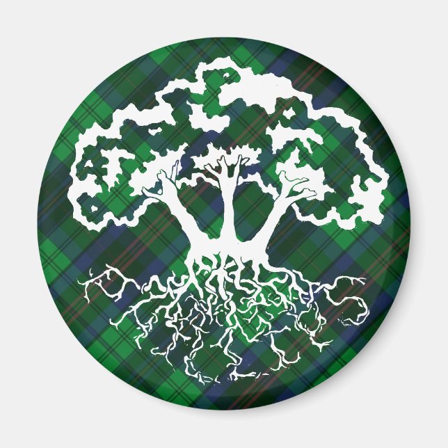 Stenborrtad - familjefabb magnet (Framsidan)