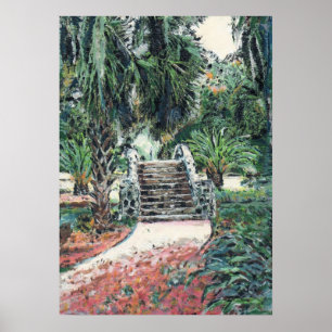 Stenbron i New Orleans City Park Poster