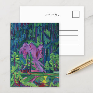 Stenbrott vid Wildboden Ernst Ludwig Kirchner Vykort