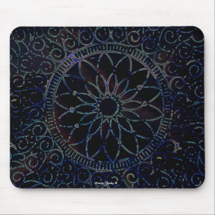 Stencied Doily Mouse Pad Musmatta