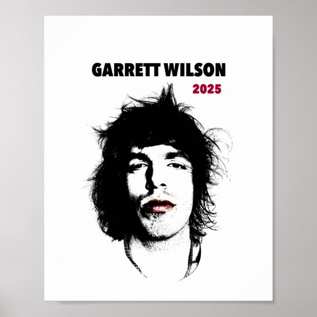 Stencil Garrett Wilson 2025 Poster (Framsidan)