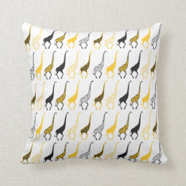 Stencil Giraffes Kudde