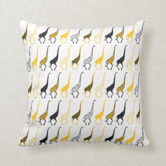 Stencil Giraffes Kudde