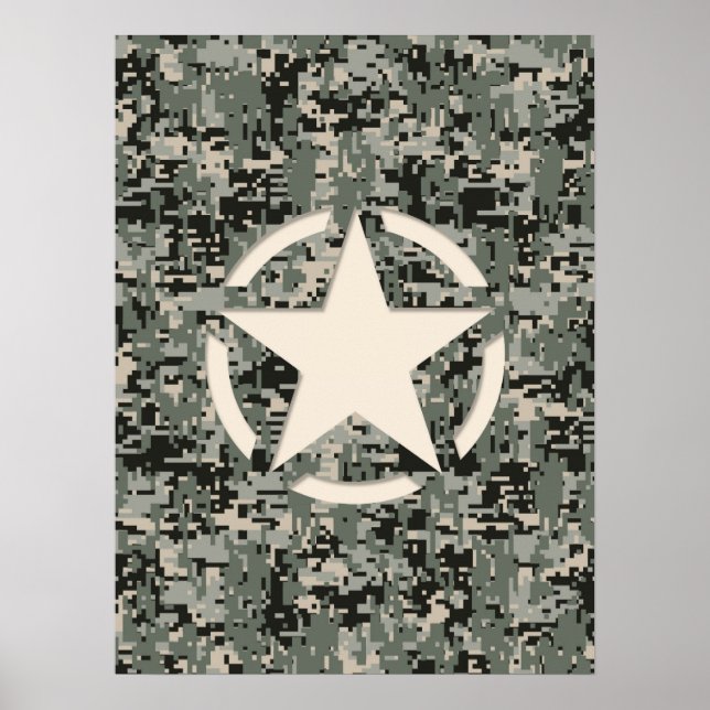 Stencil om digitalkamouflage poster (Framsidan)