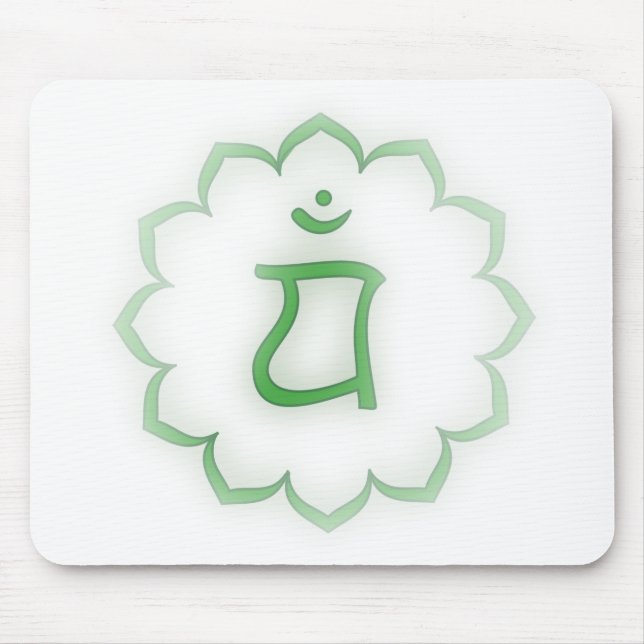 "Stenciled" Heart Chakra - Anahata Musmatta (Framsidan)