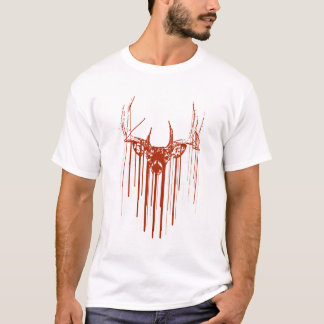 Stencilera hjortdroppande t shirt