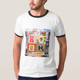 Stencollagetshirt T-shirt