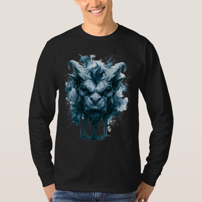 Stendemon Långärmad T Shirt (Framsida)