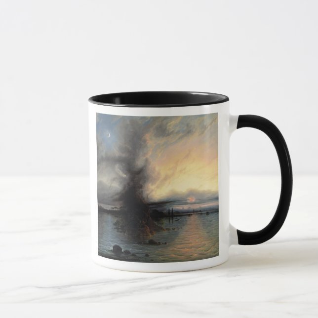 Stenen av räddning, 1837 (olja på kanfas) mugg (Höger)
