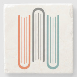 Stenen belägger med tegel logotypen för bokar WNBA Underlägg Sten