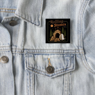 Stenen rullades bort från Påsk. Knapp